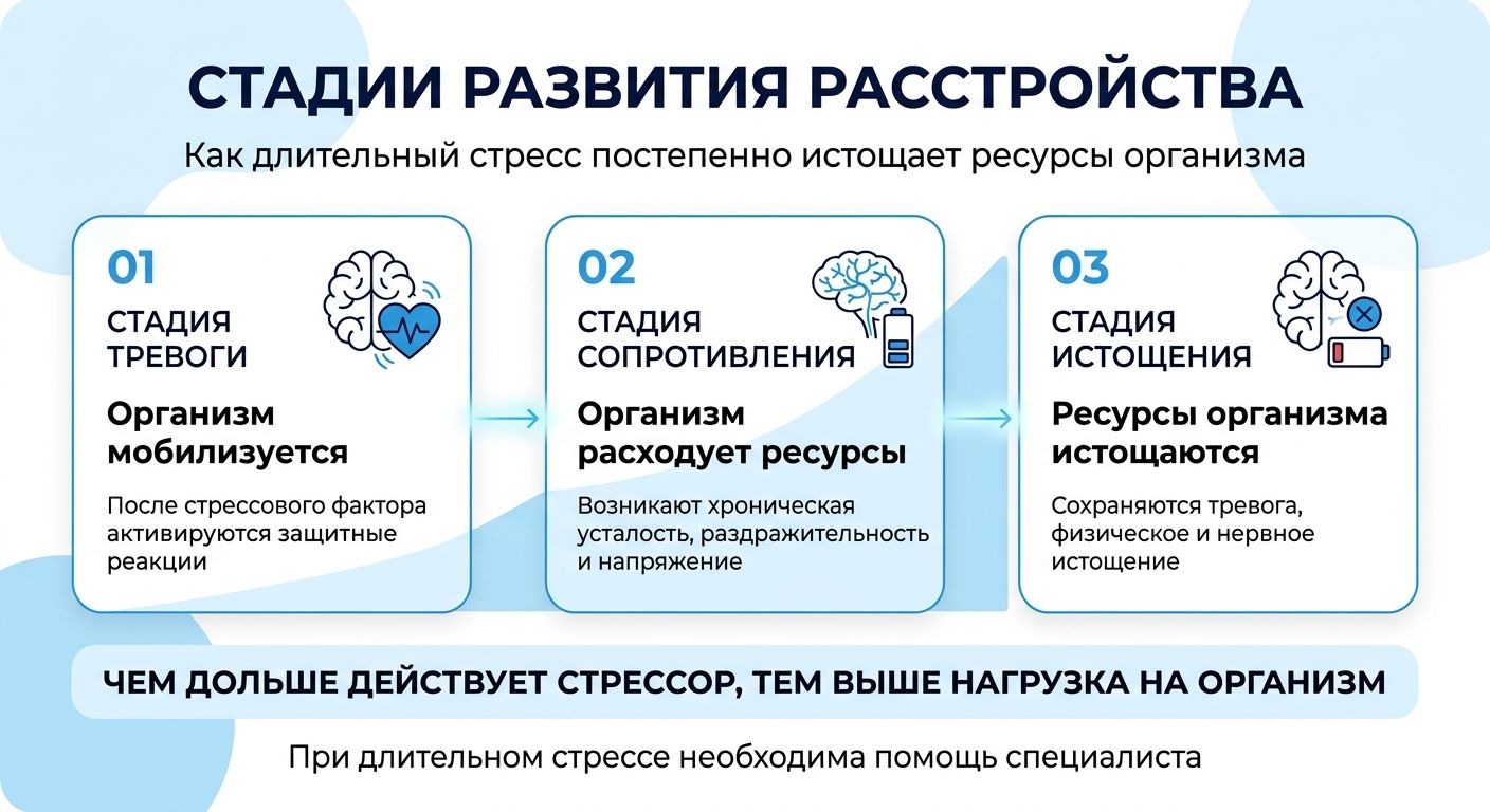 Лечение стресса в Комсомольске-на-Амуре инфографика